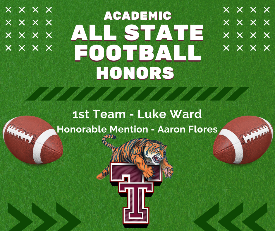 All State Football Academic Honors