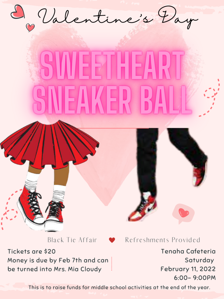 Valentines Day Sweetheart Sneaker Ball