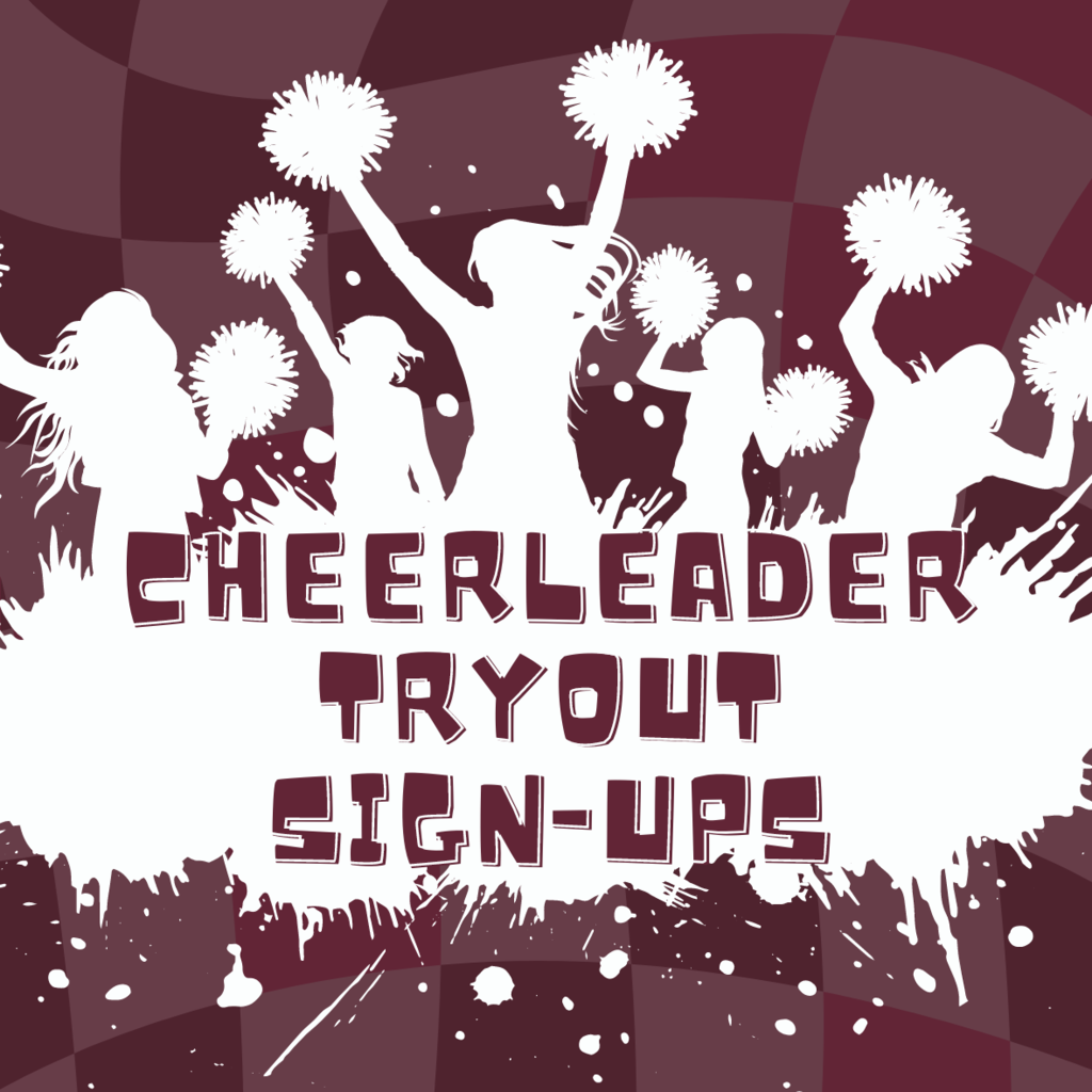 Cheerleader Tryout Sign  Ups 