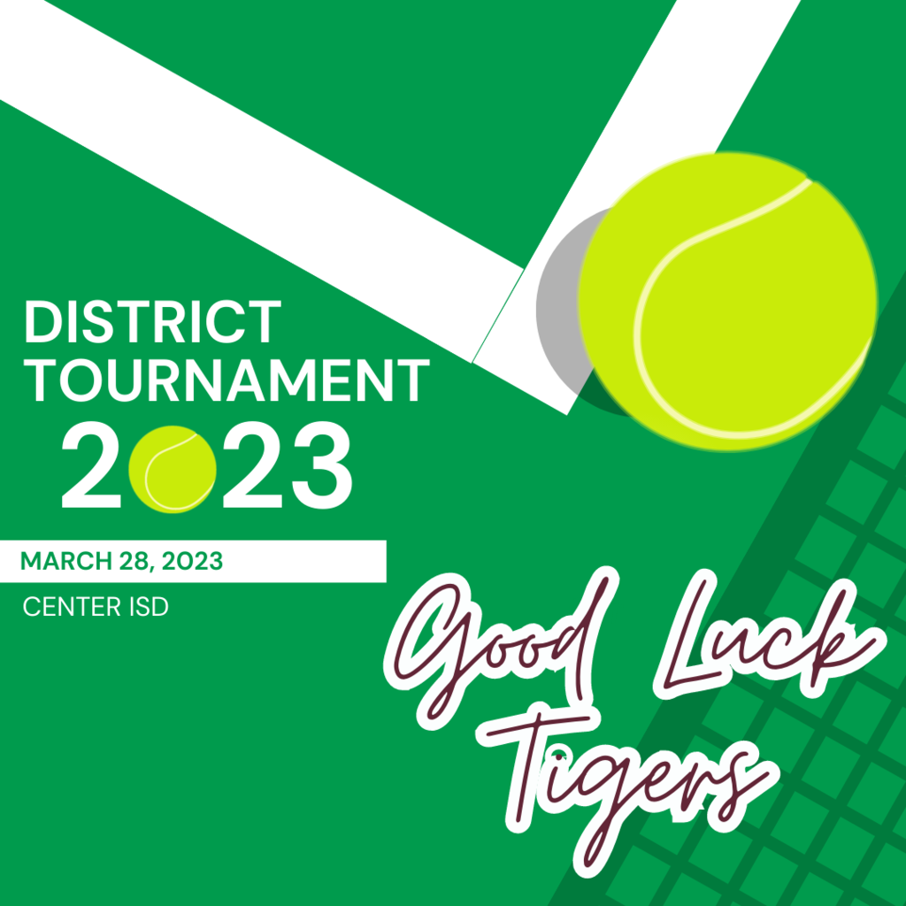 District Tennis Tournament