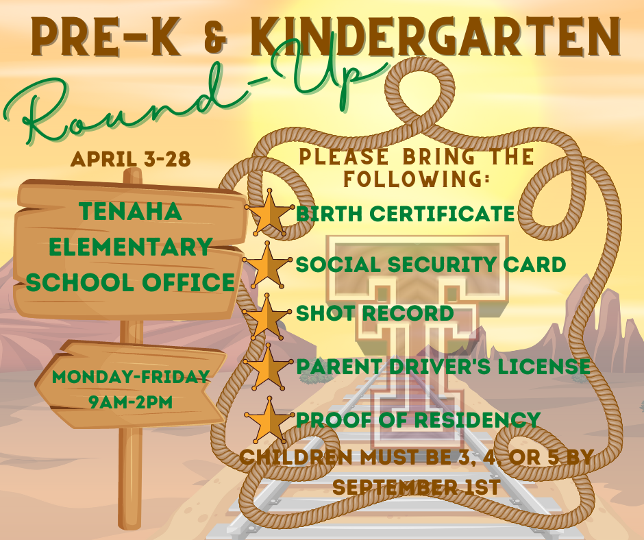 PK & kindergarten Roundup